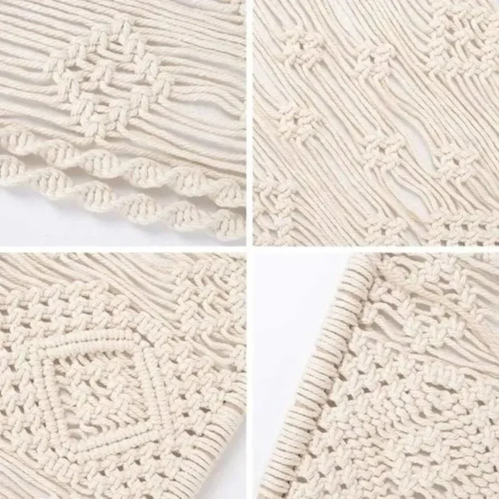 HANDMADE Macrame Wall Hanging Shelf